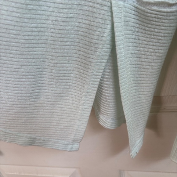 We The Free People Asymmetrical Mint Green Top - Picture 7 of 8